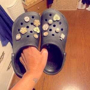 CROCS Black Mules & Clogs